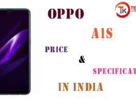 Oppo A1s Price & Specifications in India